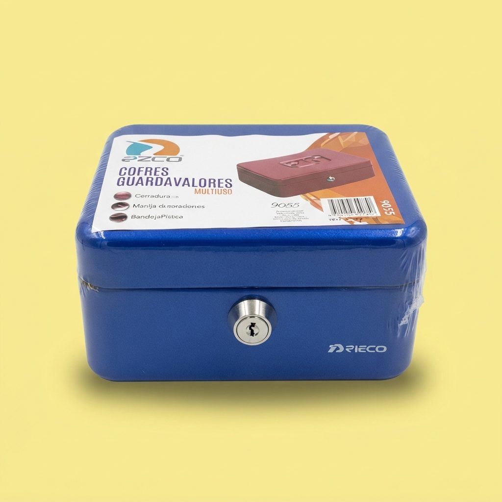COFRE METAL PORTAVALORES EZCO 8878XS